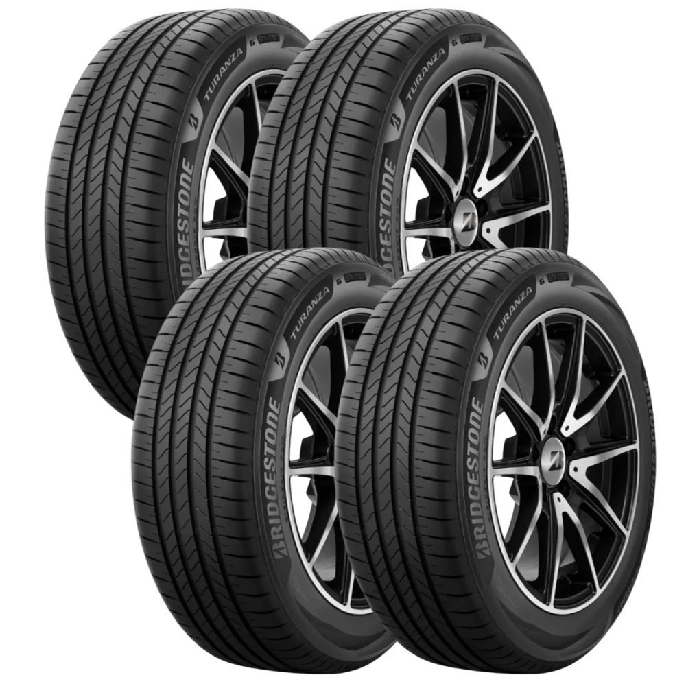 【BRIDGESTONE 普利司通】TURANZA 6 215/55/17 輪胎 安靜舒適 四入組 #CAMRY #HRV(安托華)
