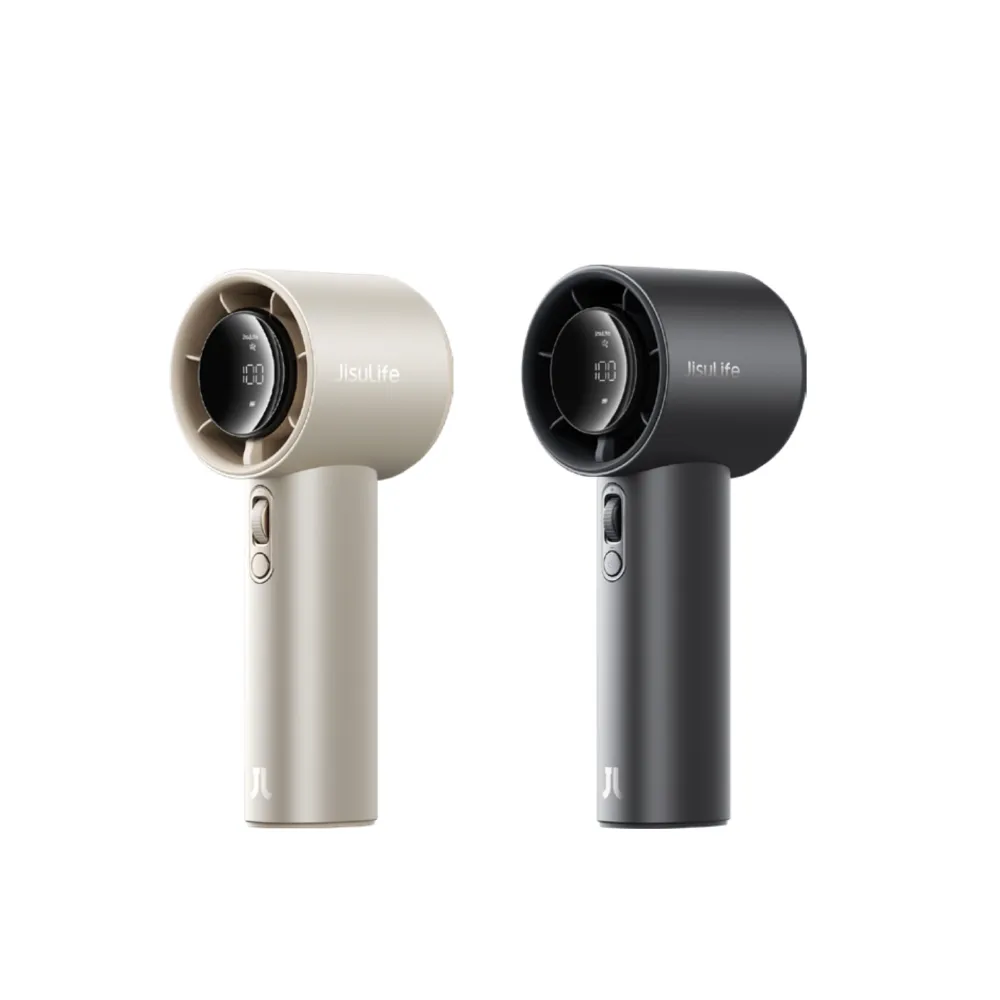 【JisuLife】几素 Handheld Fan Pro1 S 超高速手持風扇 鋁合金版 附掛繩 100段風力調節 USB-C快充