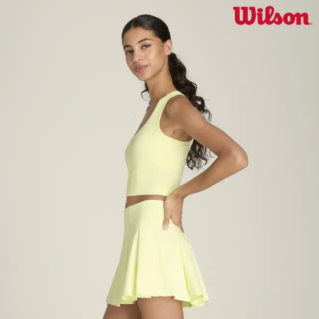 【WILSON】Classic Pleated Mini Skirt Tdr Ylw 女款 服飾 半身裙 黃色 WW00311Y008001