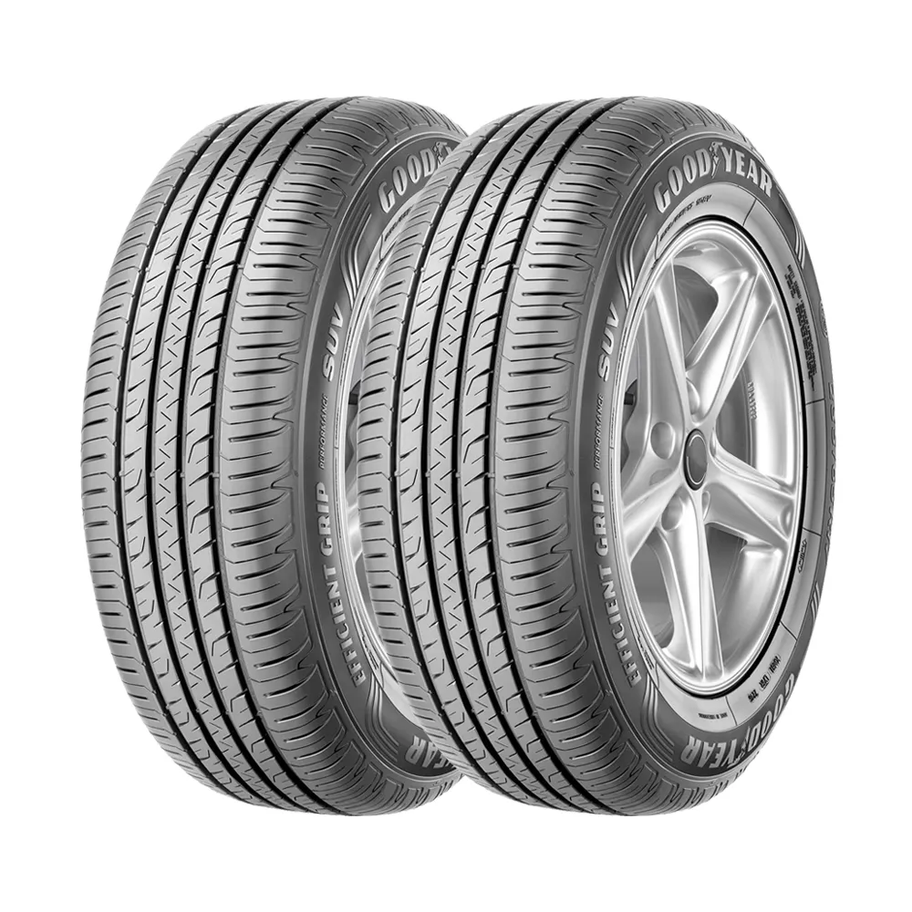 【GOODYEAR 固特異】EFFICIENTGRIP PERFORMANCE SUV 舒適休旅輪胎_二入組_235/55/18(車麗屋)