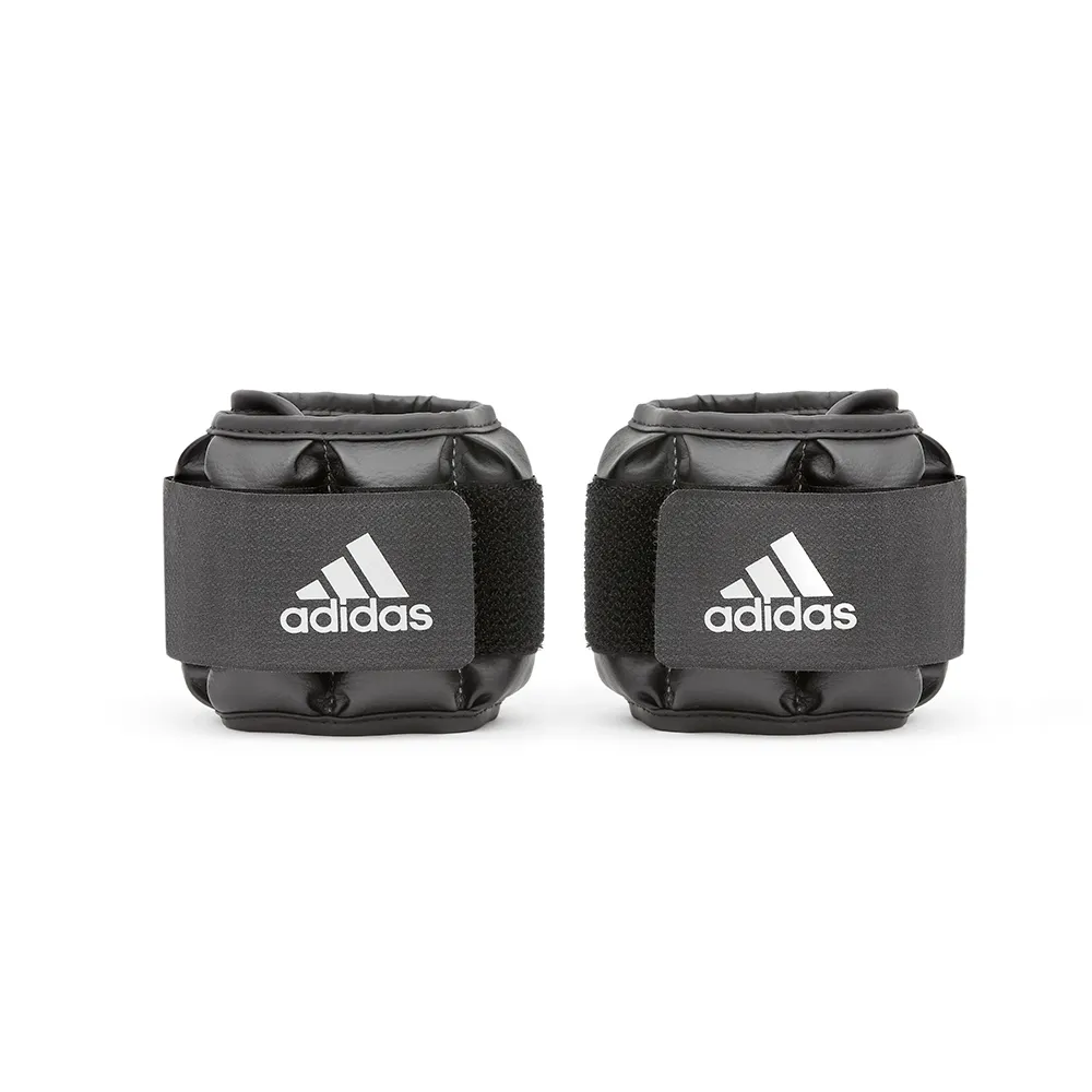 【adidas 愛迪達】可調式負重護腕/護踝(0.5kg)