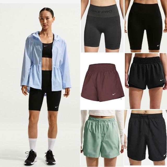 【NIKE 耐吉】運動褲 短褲 瑜珈褲 AS W NP DF SMLS HR 5IN SHORT Dri-FIT 男女 多款 (IO0582-010&)