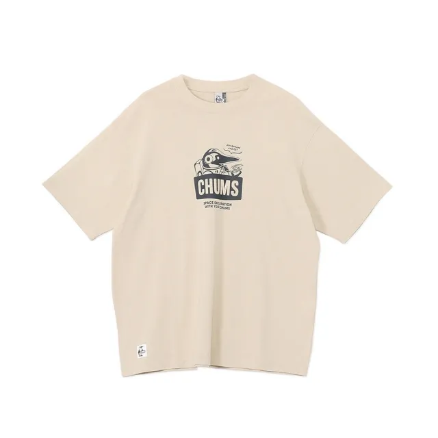 【CHUMS】CHUMS 休閒 Space Booby T-Shirt短袖上衣 米灰色 男 (CH012788G057)