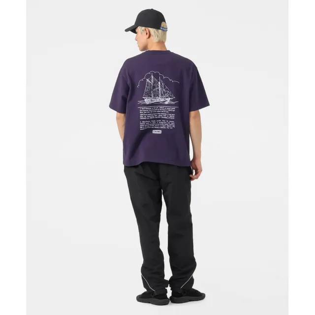 【CHUMS】CHUMS 休閒 Old Booby Archive T-Shirt短袖上衣 紫羅藍 男 (CH012724P034)