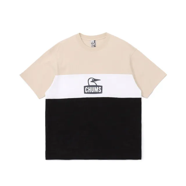 【CHUMS】CHUMS 休閒 Kearns Booby Face T-Shirt短袖上衣 米灰色 男 (CH012709G057)