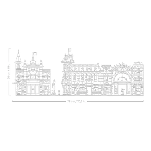 【LEGO 樂高】#43302 Main Street U.S.A.