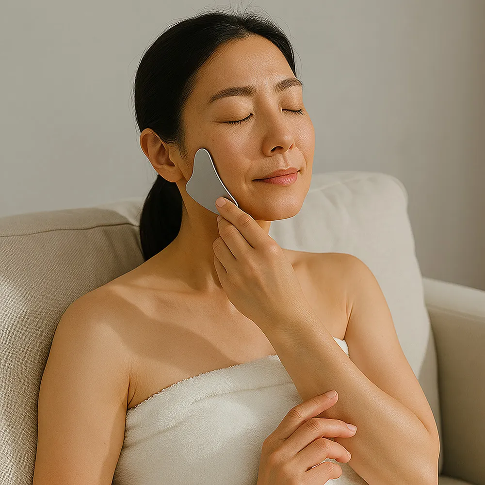 【Tihow 鈦好】日式匠人感蝶取純鈦刮痧板輕量筋膜刀(運動放鬆按摩器 交換禮物 長輩禮物)