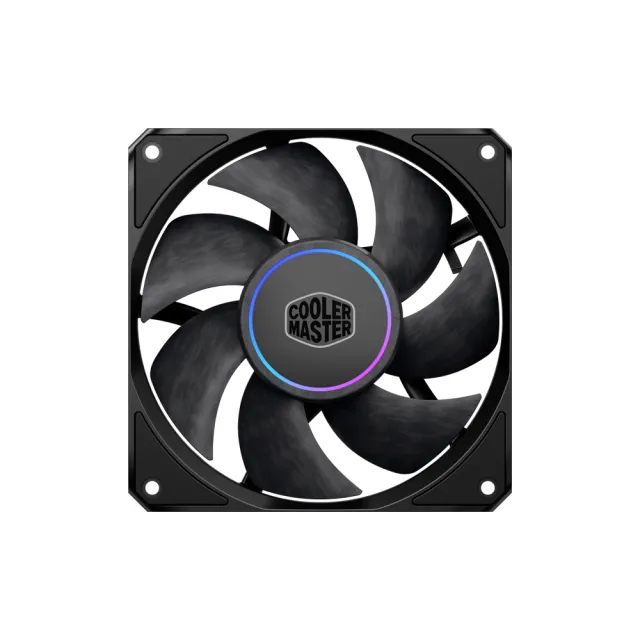 【Cooler Master 酷碼】MasterFan M120 ARGB 鋁框風扇/2300RPM/全鋁框架/磁懸浮動態軸