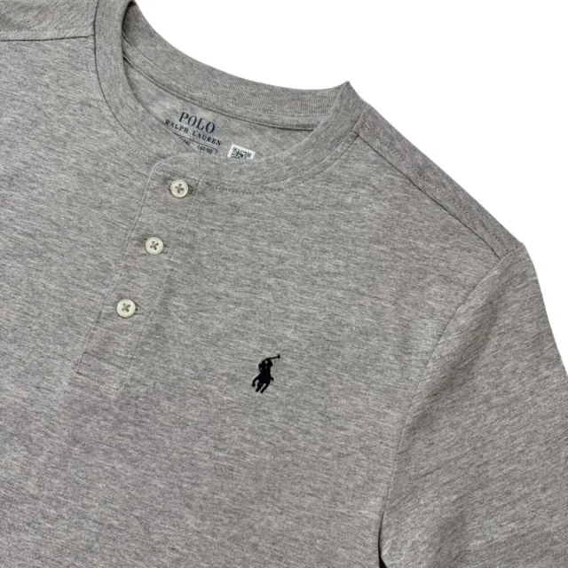 【RALPH LAUREN】男女皆可 小馬 polo亨利領 短T ralph lauren 青年版 袖口羅紋 拉夫勞倫 上衣 短袖(1445)