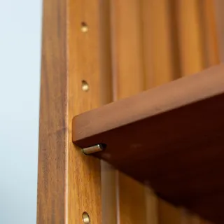 【Mahogany 瑪荷尼家具】免組裝 65x30x210 晨光左岸30置物層架MYR-C  置物層架  L1-BL22-1M