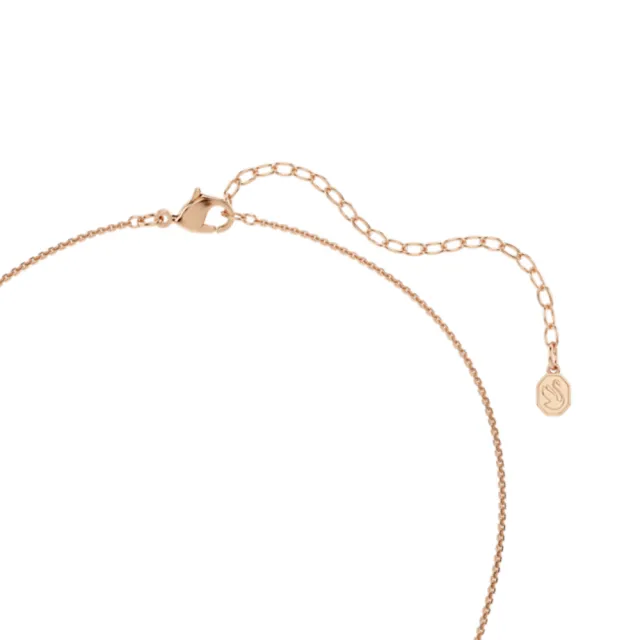 【SWAROVSKI 施華洛世奇】官方直營 Hyperbola 蝴蝶結項鏈 多種金屬潤飾 千金風天花板 法式浪漫 | 5753336