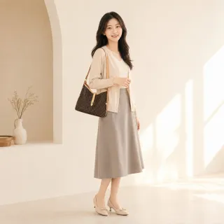 【EMMA SUE】雙11 腋下包 女包 女生包包 大包 大容量包包 單肩包 閨蜜禮物 老花包 斜背包 側背包