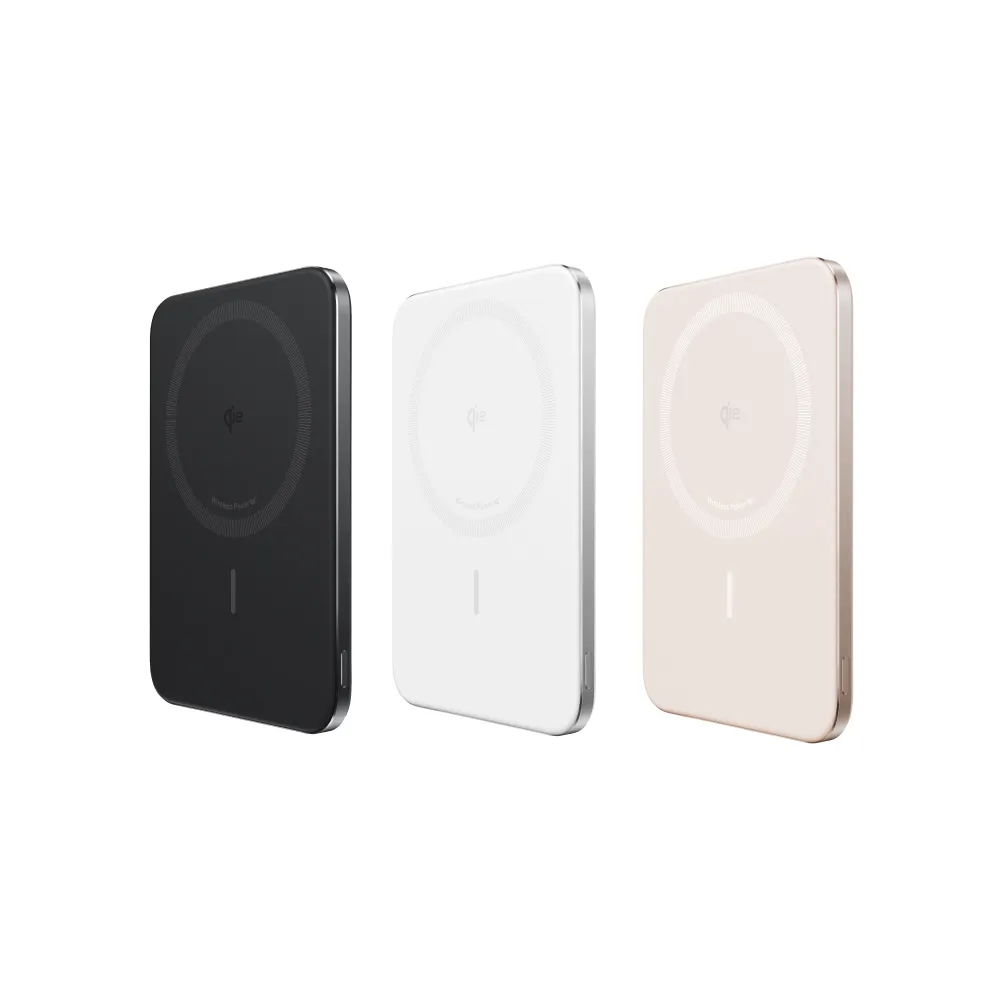 【ANKER】官方授權直營 A1665 磁吸行動電源 5000mAh Qi2(黑白金/20W快充/0.86cm超薄/19.35Wh)