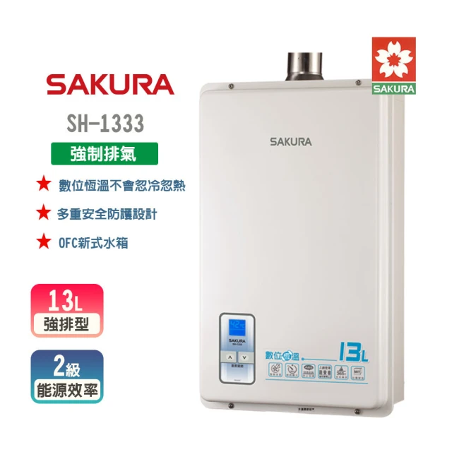 強制排氣熱水器
