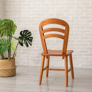 【Mahogany 瑪荷尼家具】免組裝 43X57X90 晨光綠光餐椅MYR-C  全原木桃花心木 餐椅  M1-DR08(G3)