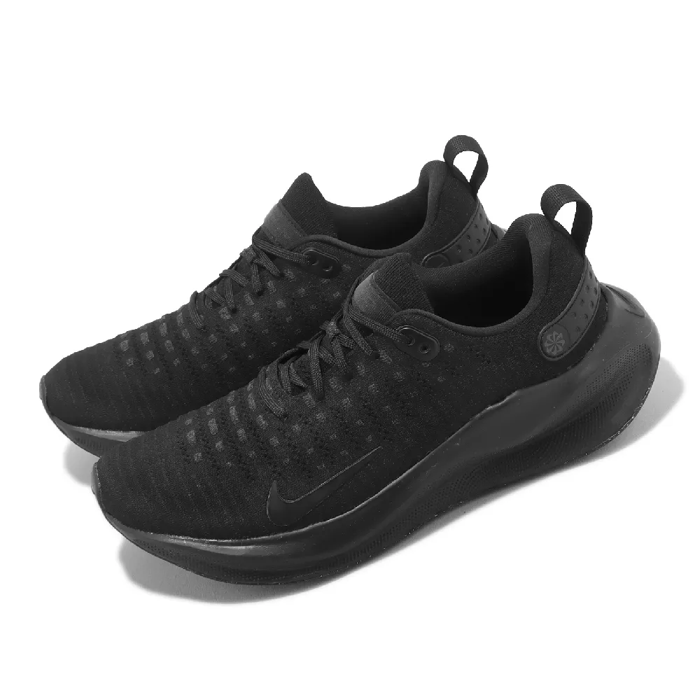 【NIKE 耐吉】慢跑鞋 Reactx Infinity Run 4 黑 全黑 男鞋 女鞋 運動鞋 緩震 環保材質(DR2665-004)