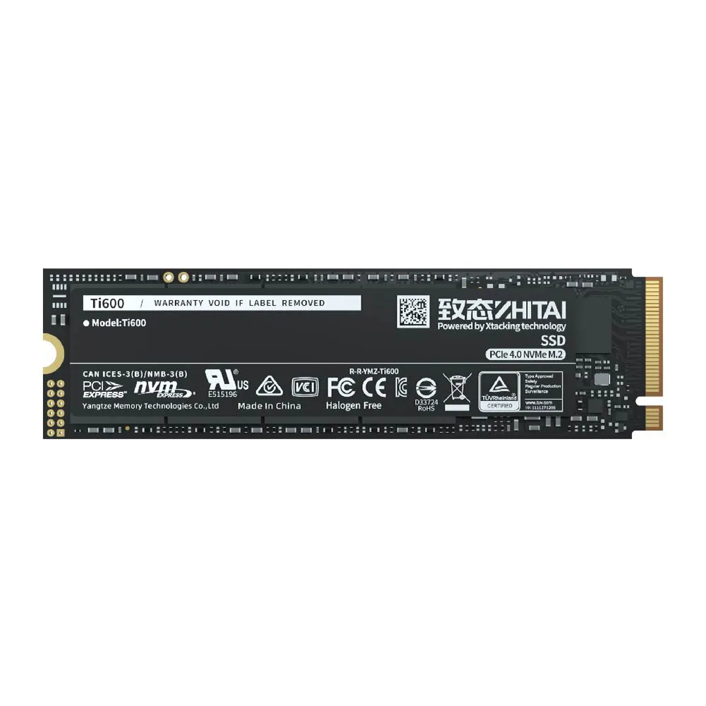 【ZHITAI 致態】Ti600 1TB M.2 2280 Gen4 PCIe 4.0 SSD固態硬碟 讀7000 寫6000 (五年保)