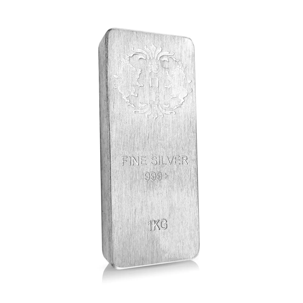 【港口王】港口王銀條1公斤(白銀條塊  重量1KG)