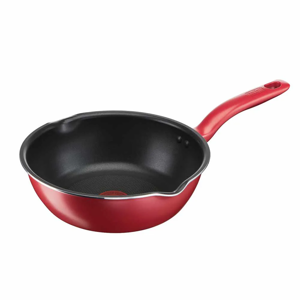 【Tefal 特福】美食家鈦極系列28CM萬用型不沾鍋深平底鍋/萬用鍋(IH爐可用鍋)