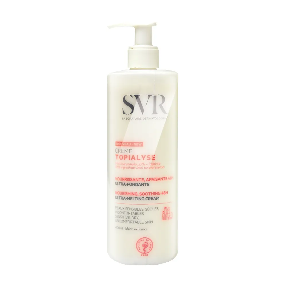 【SVR詩芙雅】芙適敏滋潤乳液 400ml/瓶(清爽型 嬰兒.兒童適用)