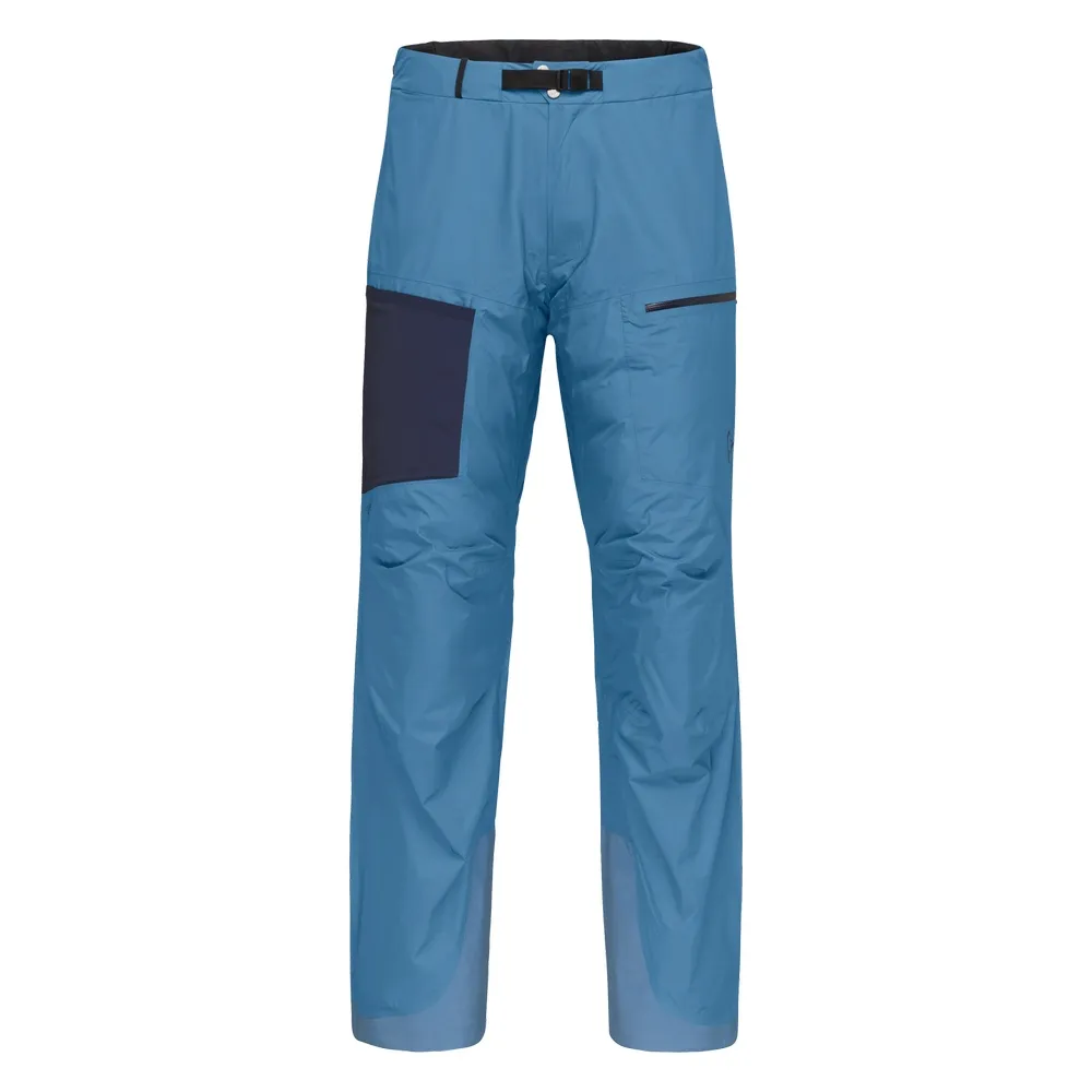 【NORRONA】lyngen Gore-Tex Paclite 防水長褲 男款 夏威夷藍