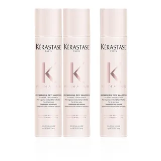 【KERASTASE 巴黎卡詩】粉輕盈蓬蓬乾洗髮150g二入組(控油/蓬鬆/乾洗髮)