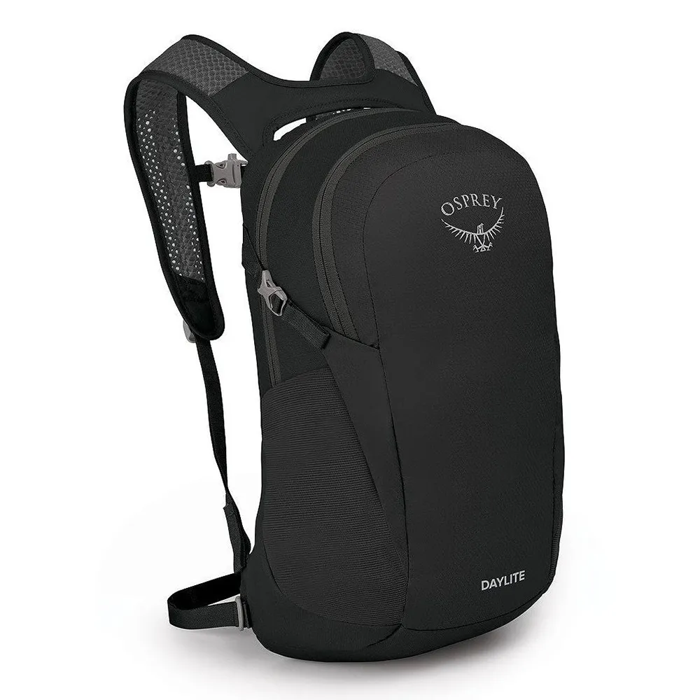 【Osprey】Daylite 13 輕便多功能背包 黑色(日常背包 旅行背包 休閒後背包 運動背包)