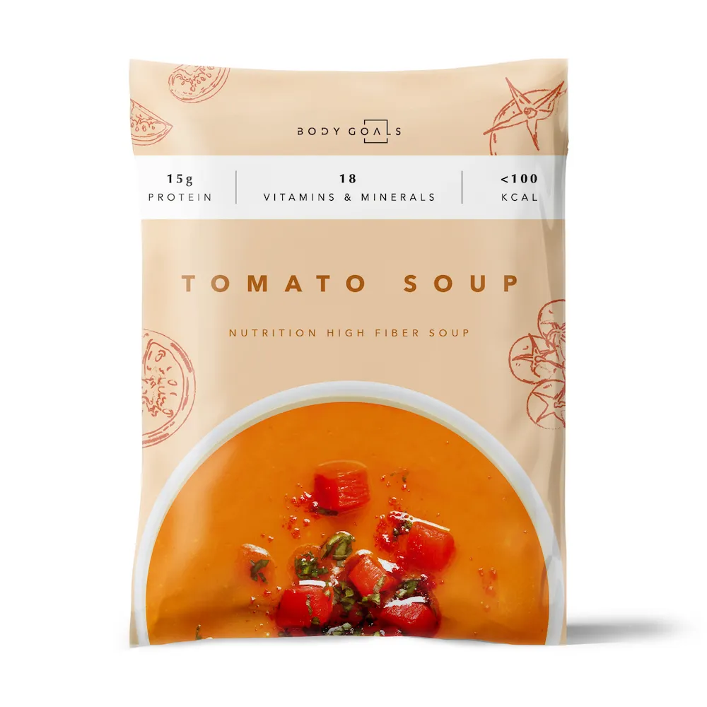 【Body Goals】高纖營養輕食餐 羅宋番茄 60入組 29-30G/包