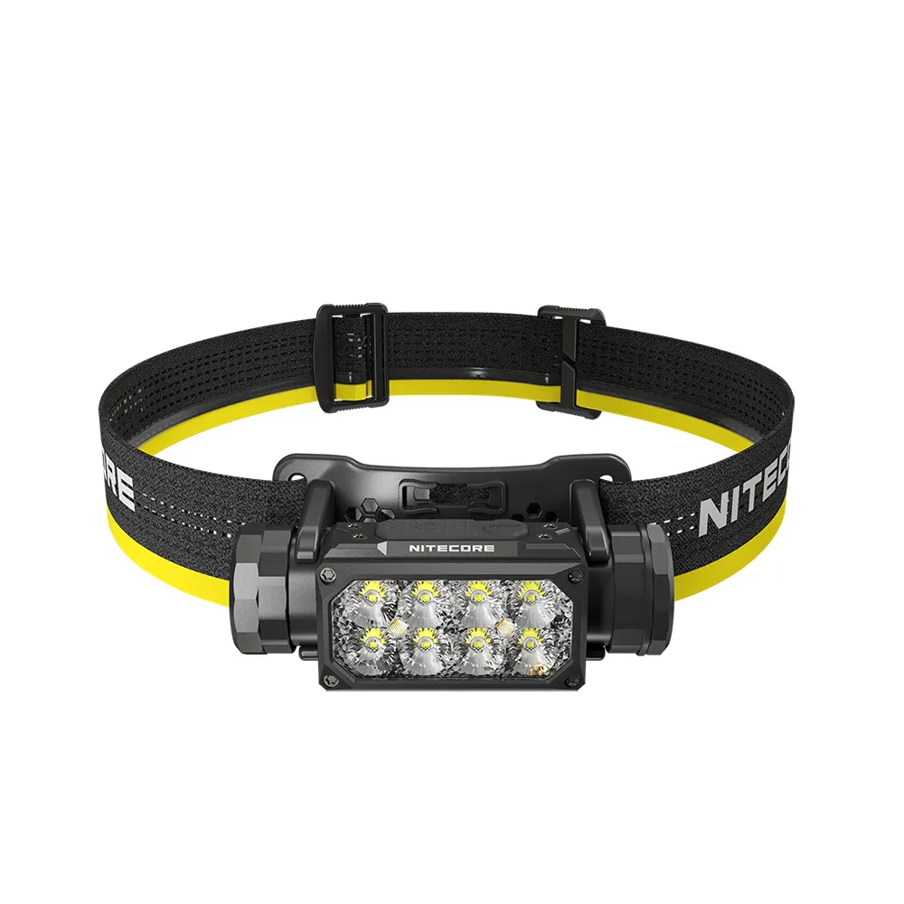 【NITECORE】電筒王 HC65 UHE(2000流明 222米 三光源金屬高亮頭燈 紅/白光 8核UHE LED)