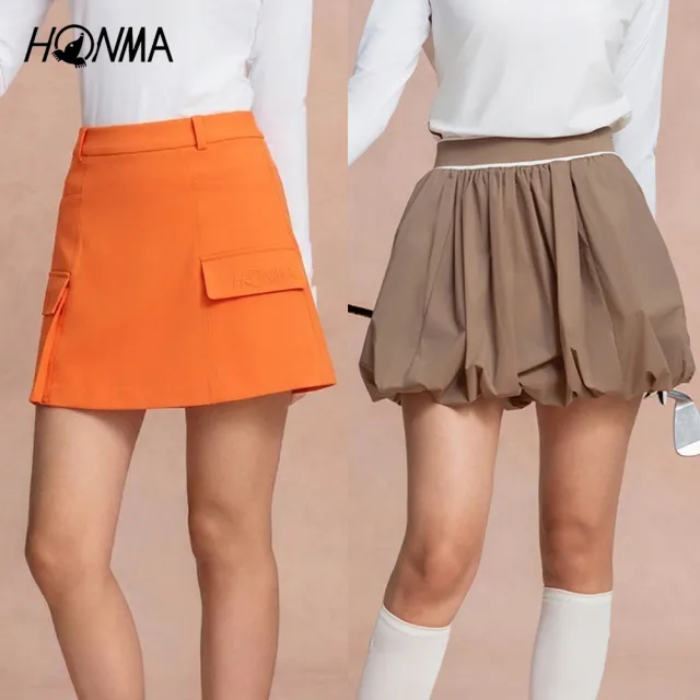 【HONMA 本間高爾夫】女款下著 短裙運動休閒 25FW 日本高爾夫專業品牌(XS-L 多款多色任選)