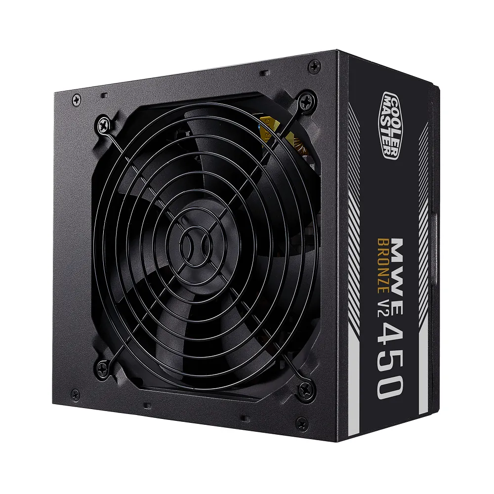 【CoolerMaster】Cooler Master NEW MWE 450 BRONZE V2 80Plus 銅牌 450W 電源供應器(NWE MWE BRONZE V2)