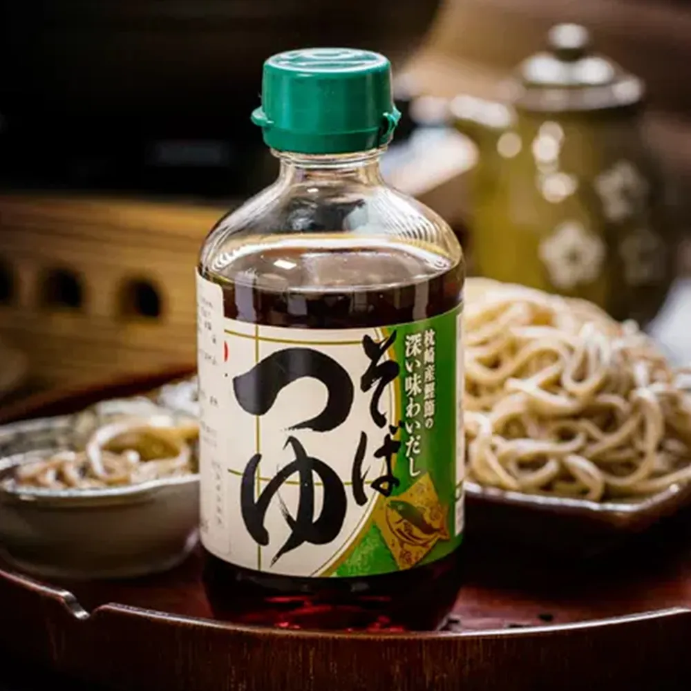 【日本丸天醬油】5罐日式蕎麥麵沾醬日本原裝進口涼麵醬汁鰹魚露柴魚醬油冷麵醬汁(清甜不死鹹家庭料理必備)