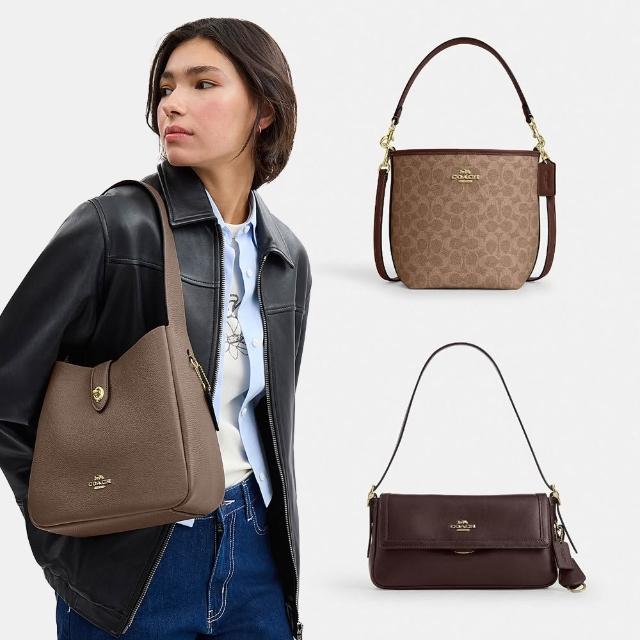 【COACH】蔻馳官方直營 HADLEY/ CITY/ ETTA/ MOLLIE/ ACE 多用途斜背包 水桶包 托特包-多款任選