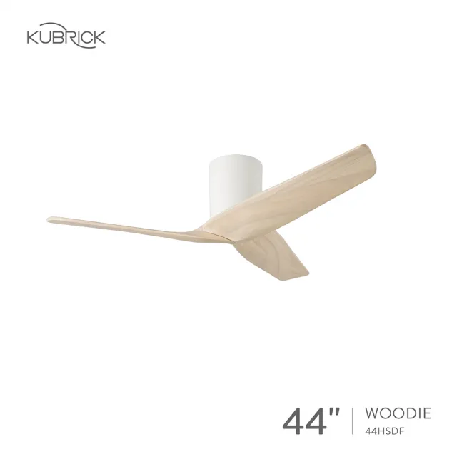 44吋 50吋 WOODIE 44HSDF 550HSDF 吊扇(白原木/氧化銅/白洗灰)