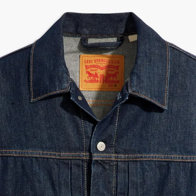 【LEVIS】TYPE II二代版型牛仔外套 / 深藍 男生上衣 熱賣單品 A7632-0000