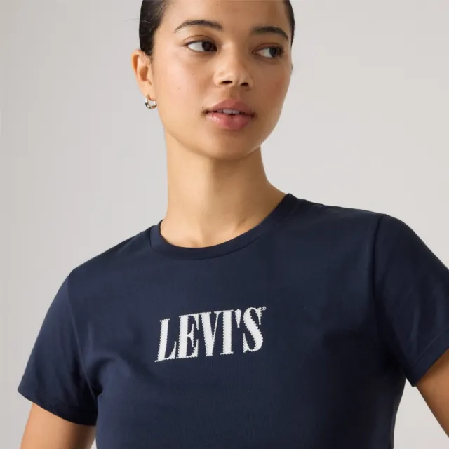 【LEVIS】Levis 經典Perfect短Tee 女生上衣 熱賣單品 17369-3494