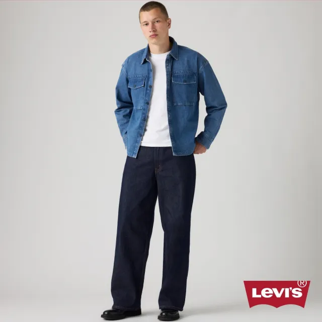 【LEVIS】Extra Baggy 牛仔寬褲 / 深藍 男生牛仔褲 熱賣單品 006IC-0011