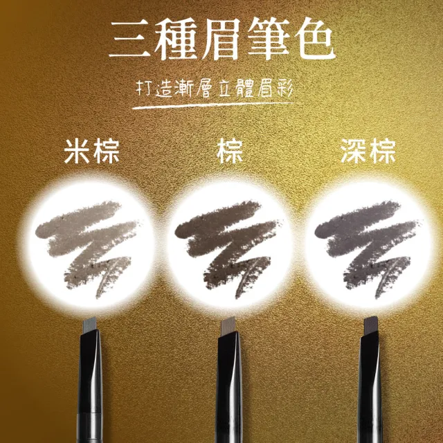 【好運道】湯鎮瑋-龍藏萬福五寶草燦金眉筆組(3色3刷 龍藏經 中元普渡 平安除障 好運招財)