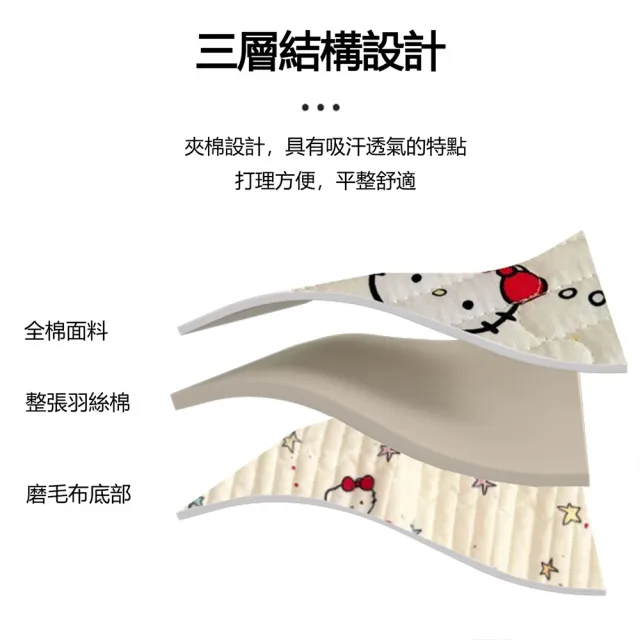 【話童】兒童夾棉床笠 寶寶床墊 新生兒床單 寶寶床包 嬰兒床墊套 四季床罩 A類品質 70x150公分 預購15天