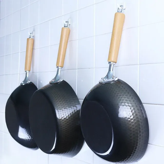 【新潟嚴選】日本製 極輕量槌目紋深型鐵炒鍋 30cm IH爐可用鍋(不挑爐具 燕三條鐵鍋)