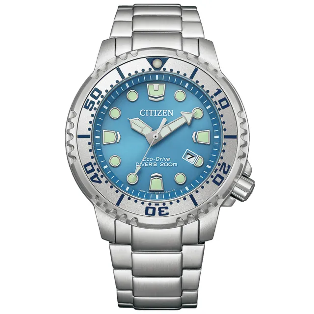 【CITIZEN 星辰】PROMASTER系列 Marine 光動能潛水腕錶 推薦 送禮 畢業禮物 (BN0165-55L)
