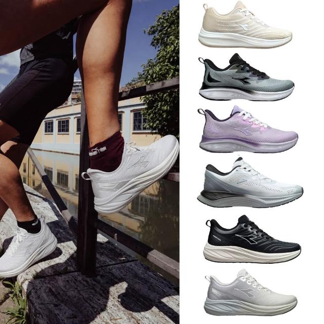 【DIADORA】女鞋 男鞋 運動鞋 跑步鞋 輕量慢跑鞋 健走鞋(網路獨家款)