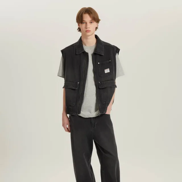 【KODAK Apparel】柯達 男女同款 休閒外套 RGB復古背心 / KB616001BLK KB616001SBL
