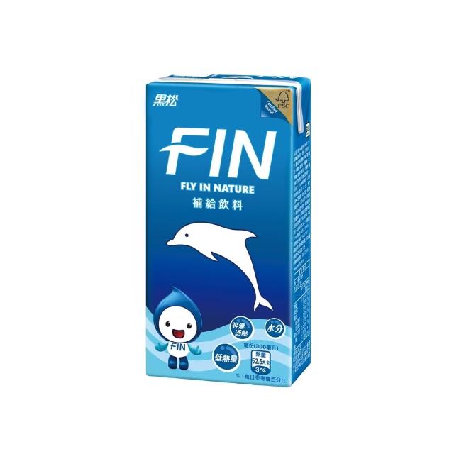 【黑松】黑松FIN補給飲料PKL300mlx24入/箱(TQF微笑標章)