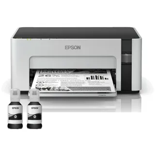 【EPSON】官方直營 搭2黑高容量墨水★M1120 黑白高速WIFI連續供墨印表機