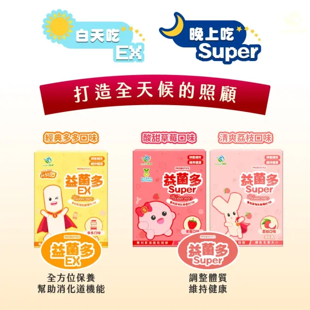 【JoyHui 佳悅】益菌多EX升級版1盒(共30包、PS腦磷脂+BC198乳酸菌+兒童益生菌)