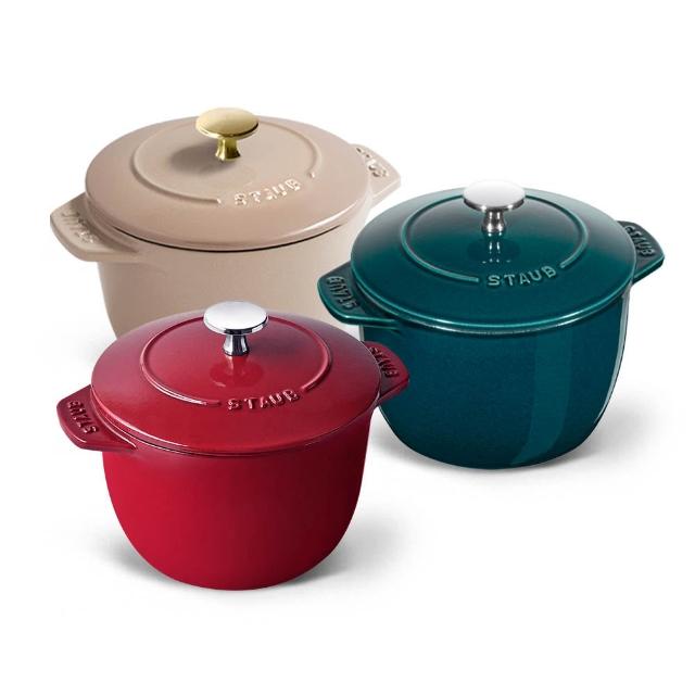【STAUB】琺瑯鑄鐵鍋飯鍋16cm-顏色任選(德國雙人牌集團官方直營)