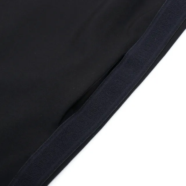 【LE COQ SPORTIF 公雞】短袖連身裙 女款 黑色 LWX22222