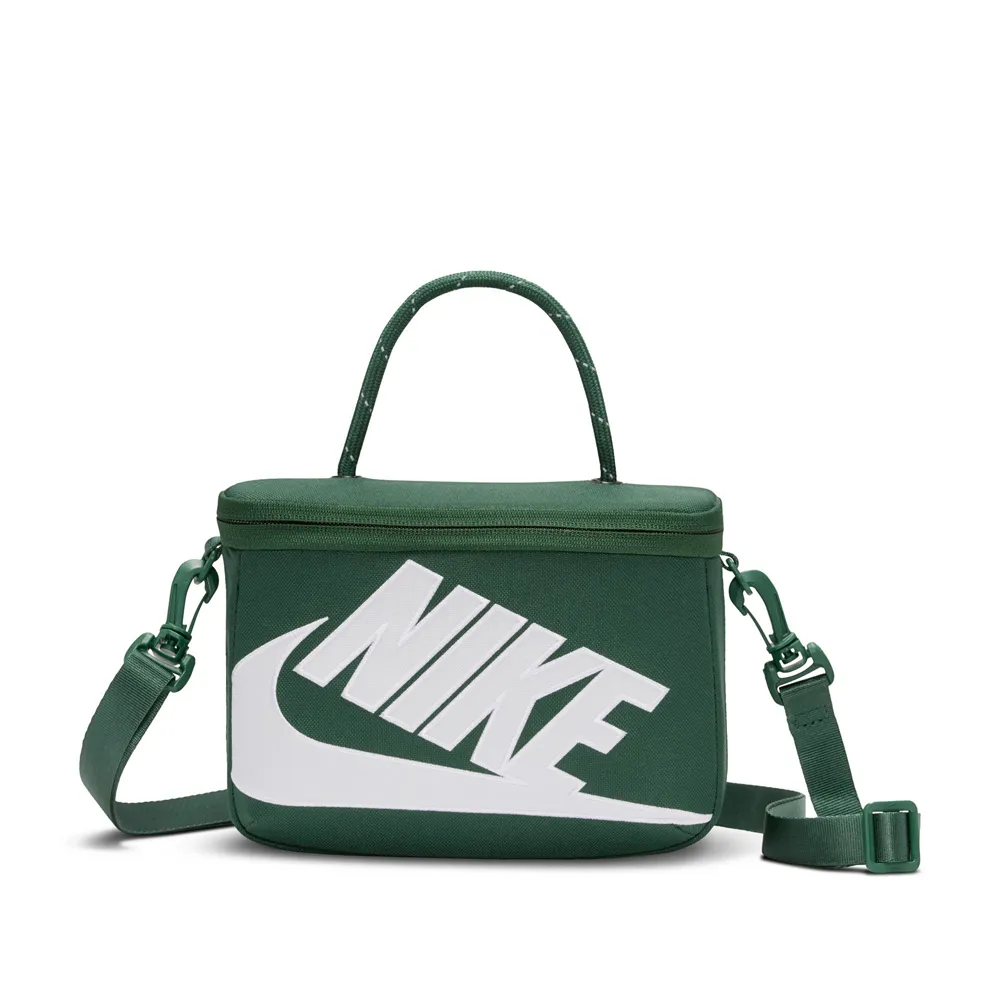【NIKE 耐吉】側背包 斜背包 小包 運動包 隨身包 NK MINI SHOEBOX CROSSBODY 綠 FN3059-323