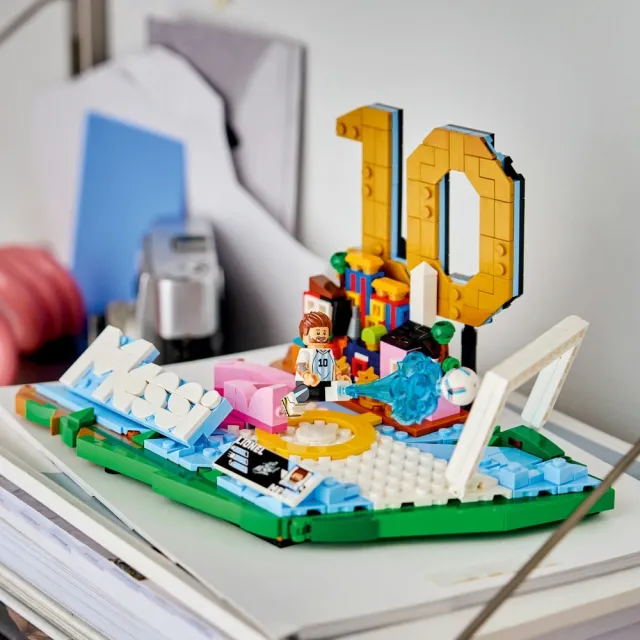 【LEGO 樂高】Editions 43011 Lionel Messi－足壇焦點(梅西 世足 2026世界盃 禮物 玩具)